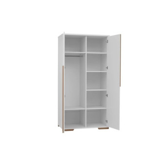 Drēbju skapis ar 2 durvīm (Woodsy kolekcija) Drēbju skapis ar 2 durvīm (Woodsy kolekcija)